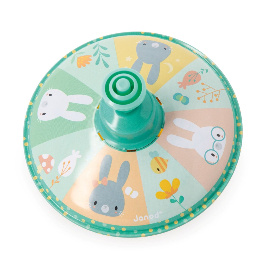 Janod Spinning Top - Rabbits
