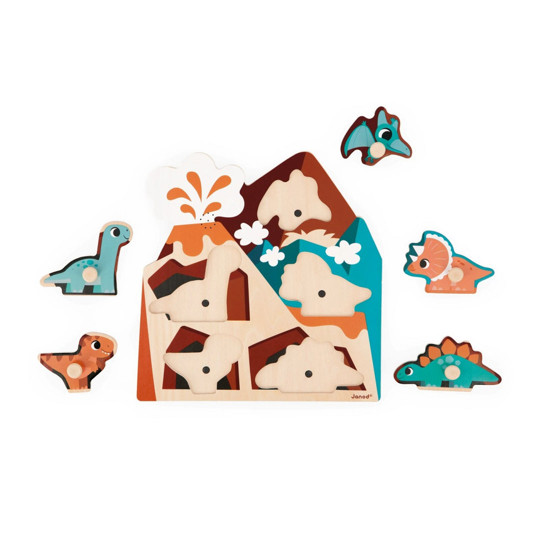 Janod Sound Puzzle - Dinosaur