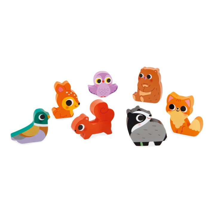 Janod Chunky Wooden Puzzle - The Forest