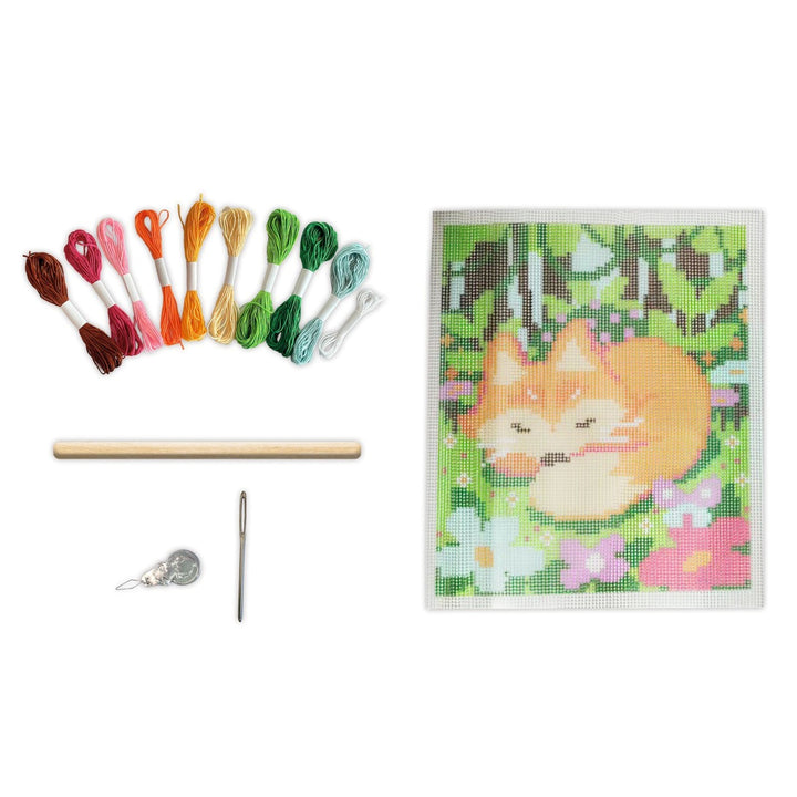 Janod Creative Kit - Little Fox Canvas