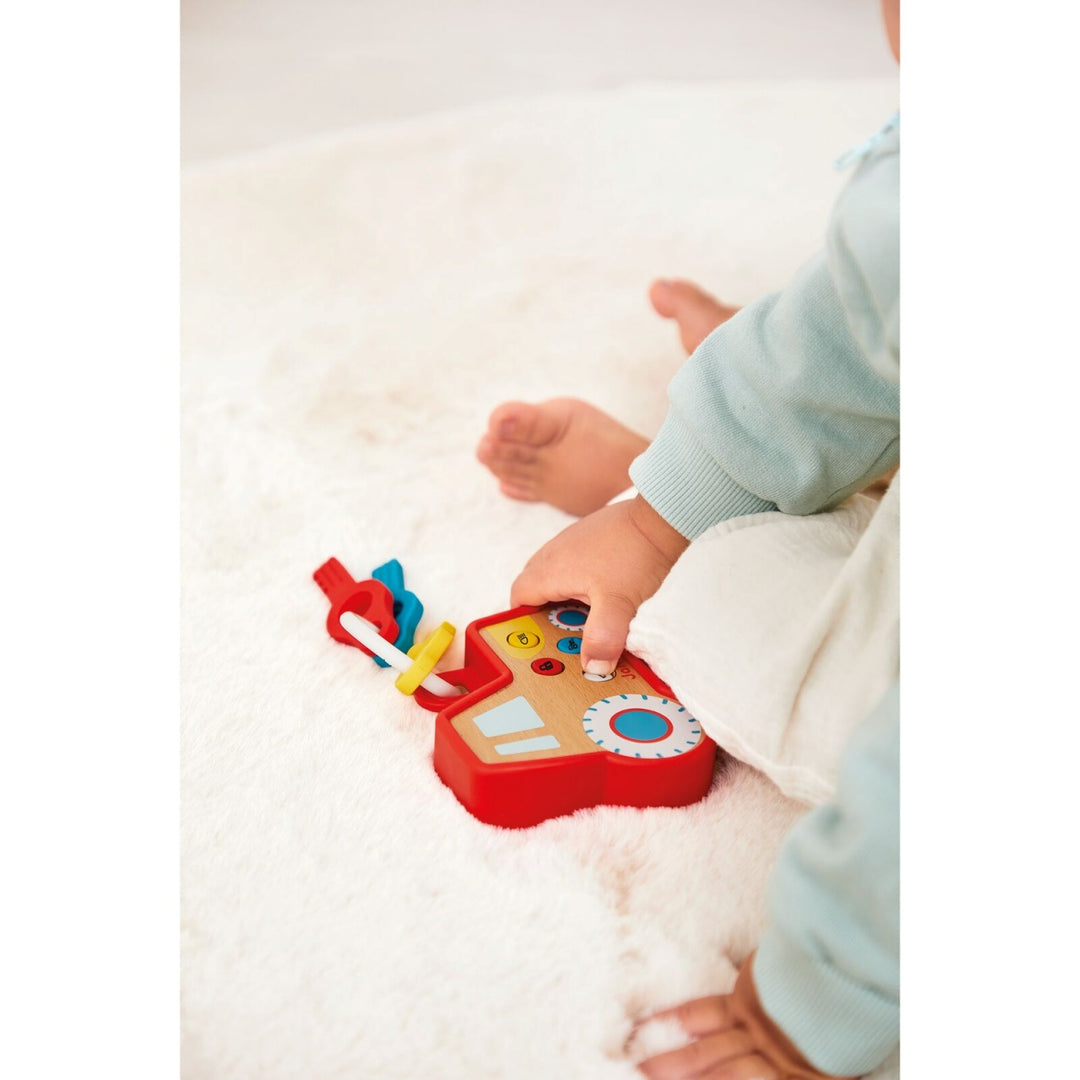 Janod Sound and Light Tractor Keyring