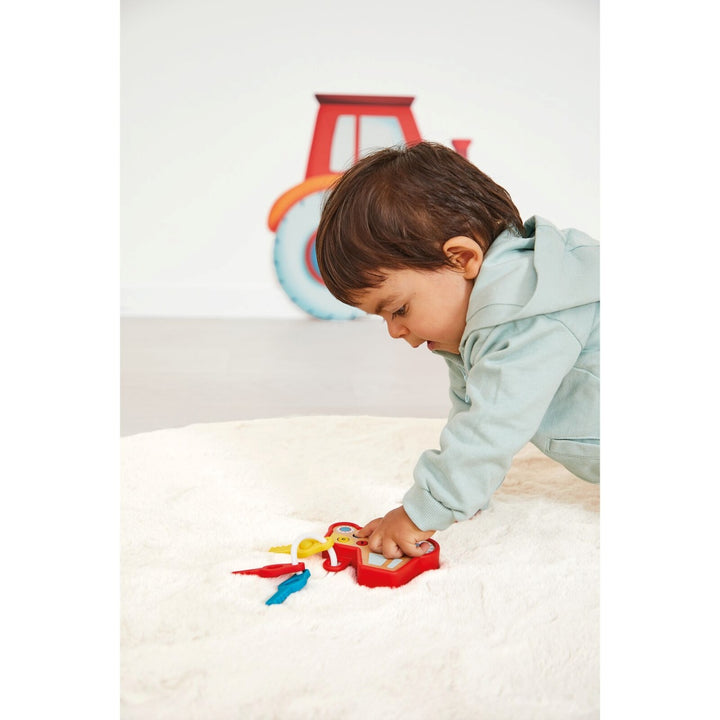 Janod Sound and Light Tractor Keyring