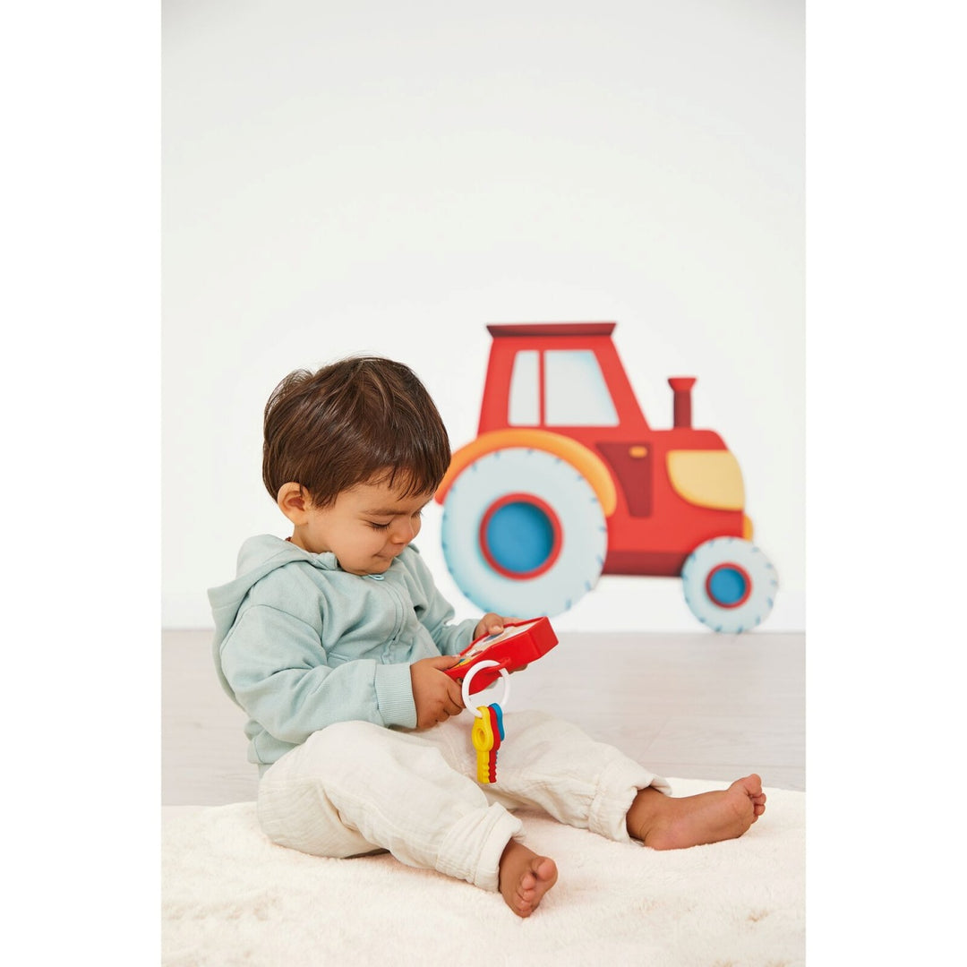 Janod Sound and Light Tractor Keyring