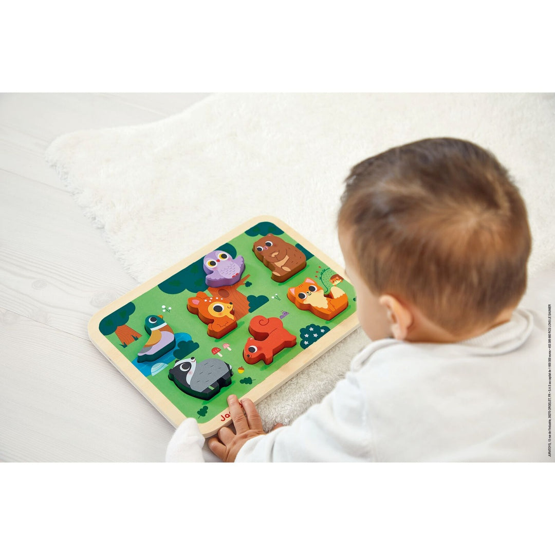 Janod Chunky Wooden Puzzle - The Forest