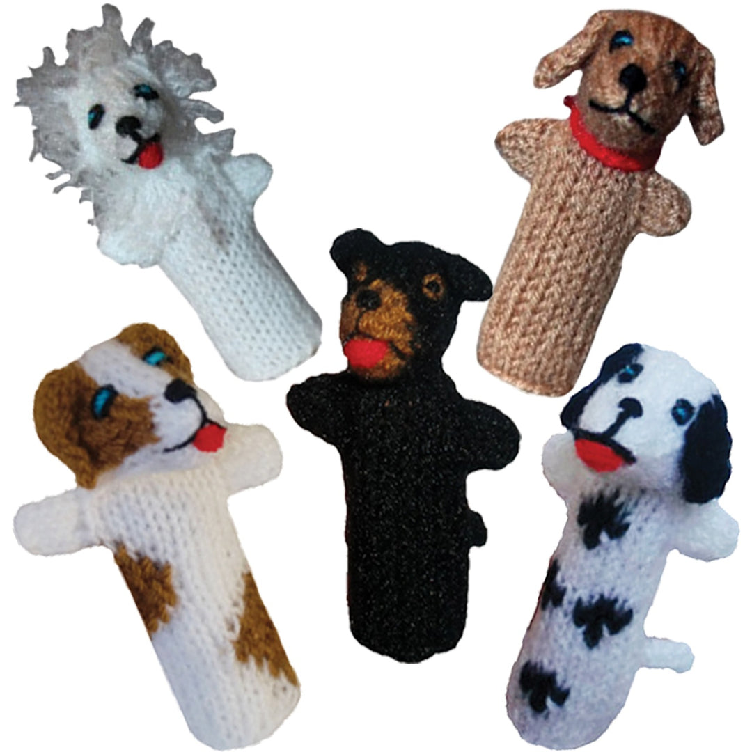 Little Fingy Finger Puppets Gift Bag - Dogs