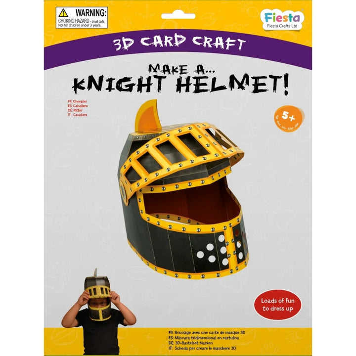 Make a Mask - Knight  Helmet - Fiesta Crafts