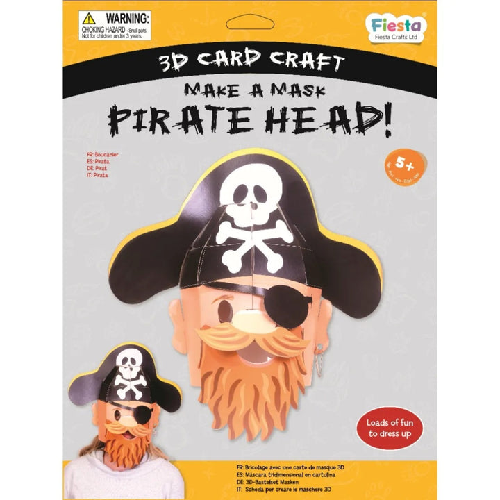 Make a Mask - Pirate Head - Fiesta Crafts