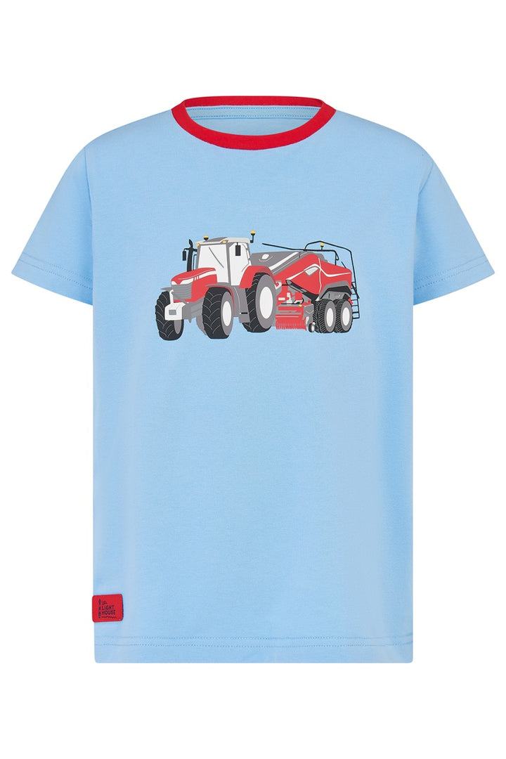 Lighthouse Oliver T Shirt - Red Tractor and Baler