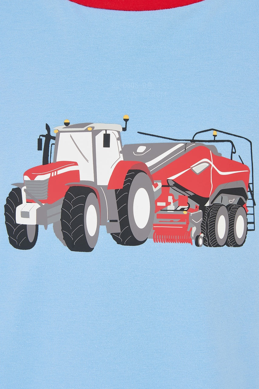 Lighthouse Oliver T Shirt - Red Tractor and Baler