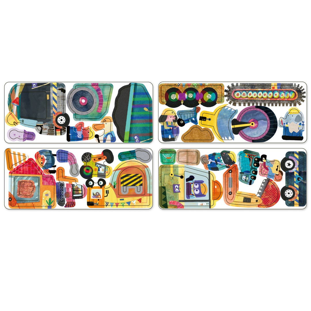 Mier Edu Travel Magnetic Box - Trucks
