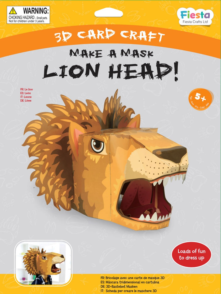 Make a Mask - Lion - Fiesta Crafts