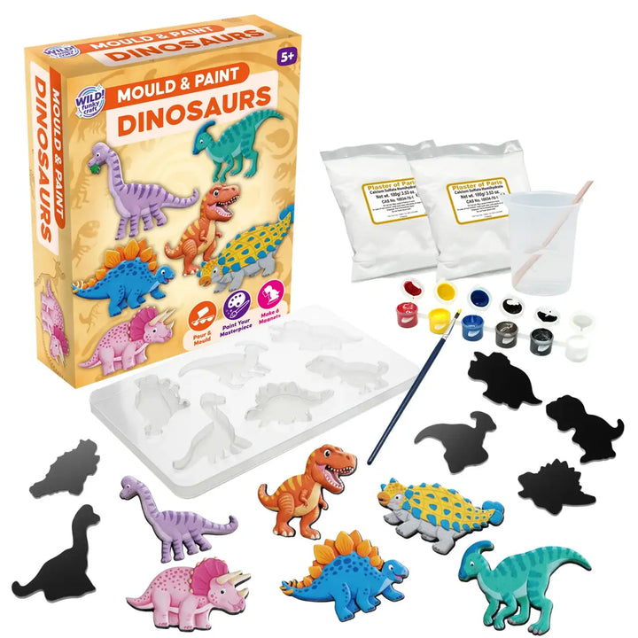 Wild Funky Craft  Mould &amp; Paint - Dinosaur