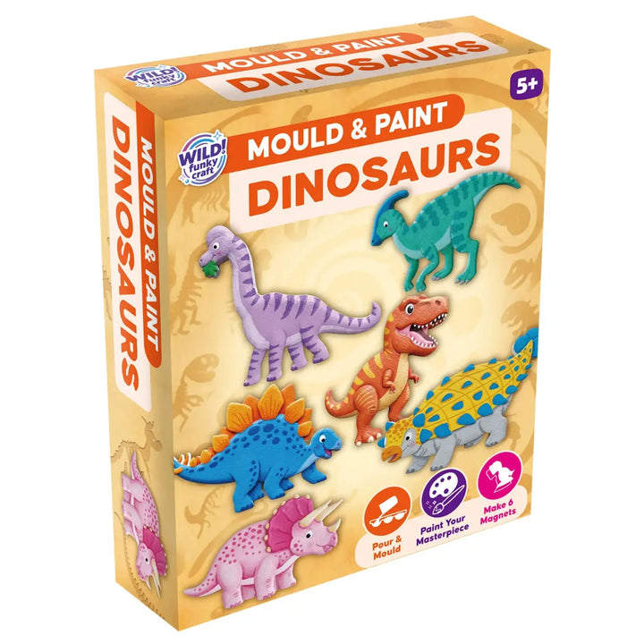 Wild Funky Craft  Mould &amp; Paint - Dinosaur
