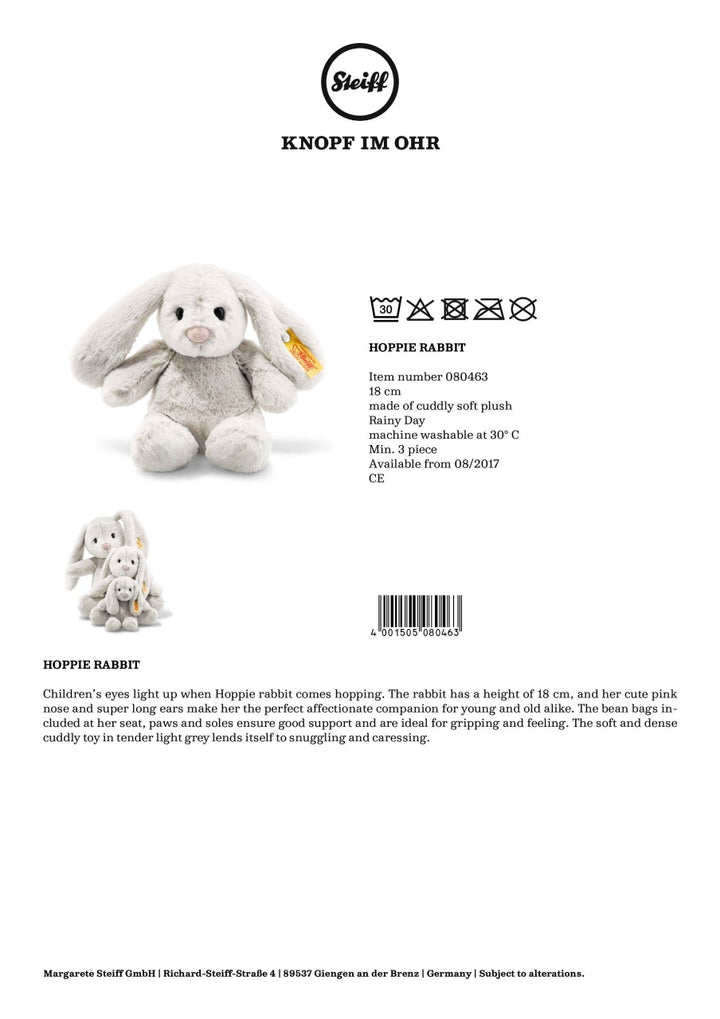 Steiff Rabbit - Hoppie (18cm)