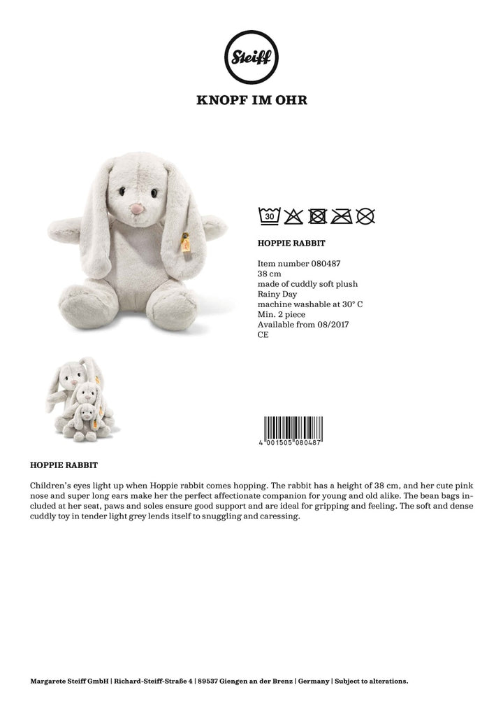 Steiff Rabbit - Hoppie (38cm)