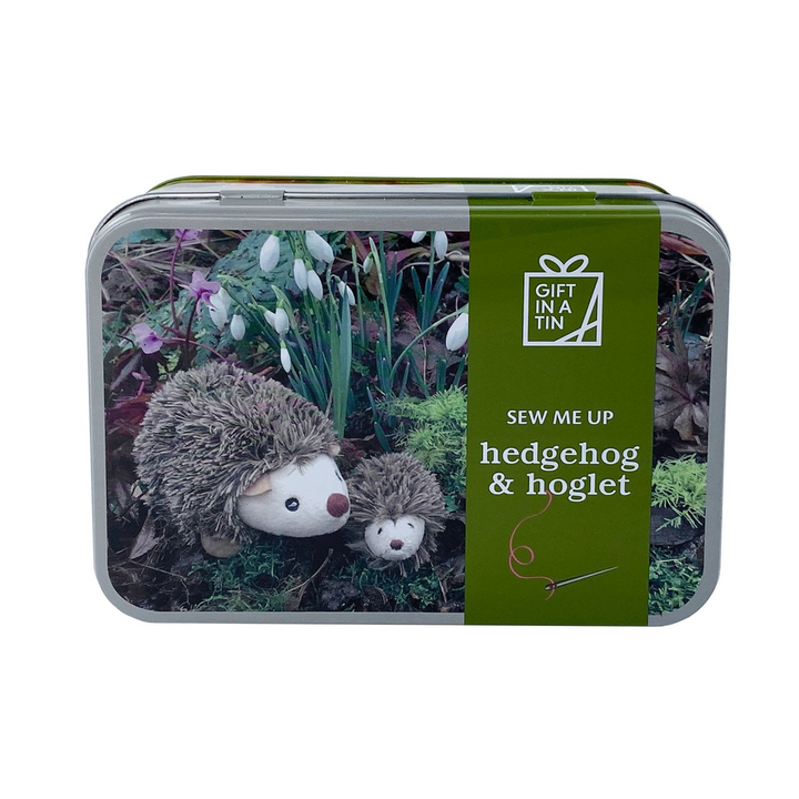 Gift in a Tin - Sew Me Up Hedgehog and Hoglet