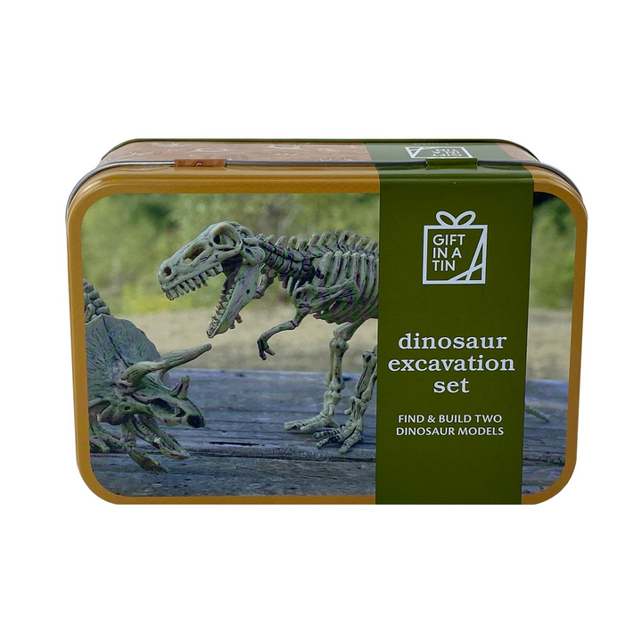Gift in a Tin - Dinosaur Excavation Set