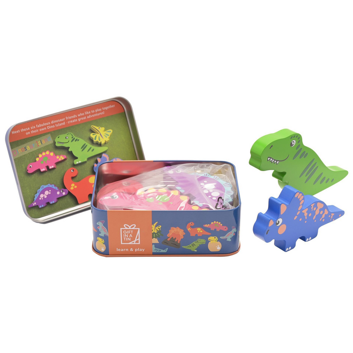 Gift in a Tin - Dinosaur Island Adventure Set