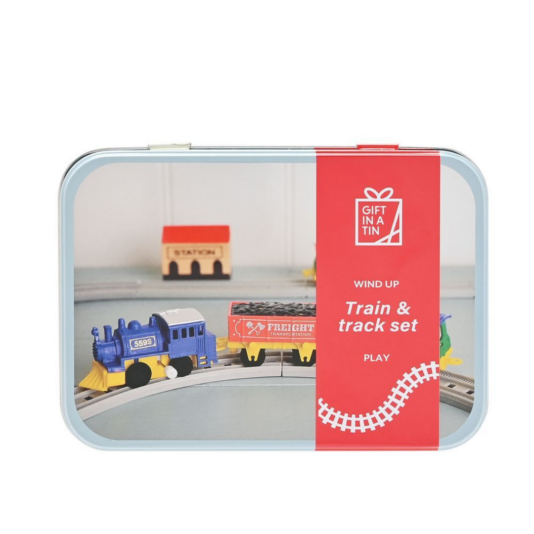 Gift in a Tin - Wind-Up Train Set