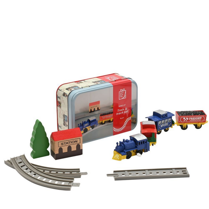 Gift in a Tin - Wind-Up Train Set