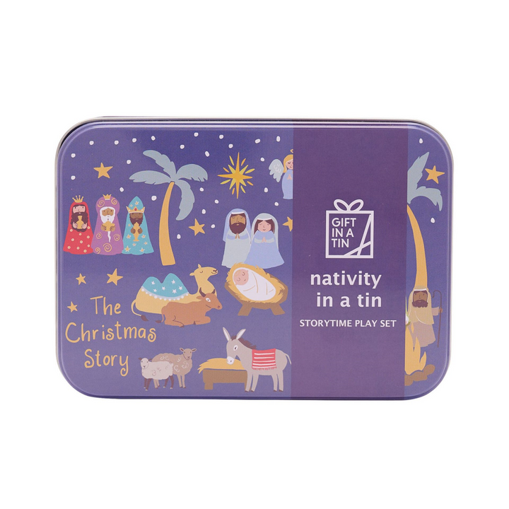 Gift in a Tin - Nativity in a Tin
