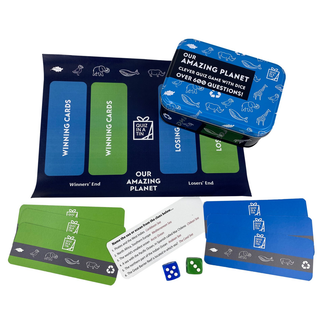 Quiz in a Tin - Our Amazing Planet