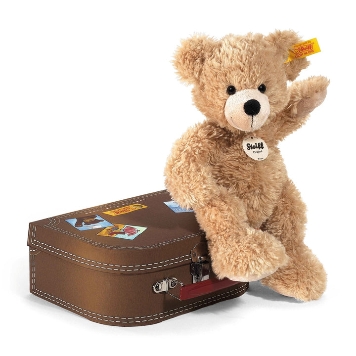 Steiff Teddy Bear with Suitcase - Fynn