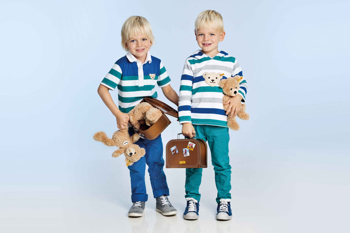 Steiff Teddy Bear with Suitcase - Fynn