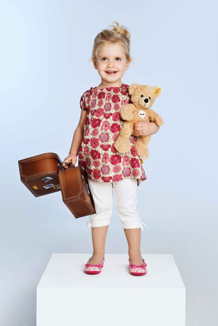 Steiff Teddy Bear with Suitcase - Fynn
