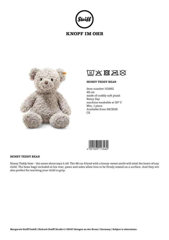 Steiff Teddy Bear - Honey (48cm)