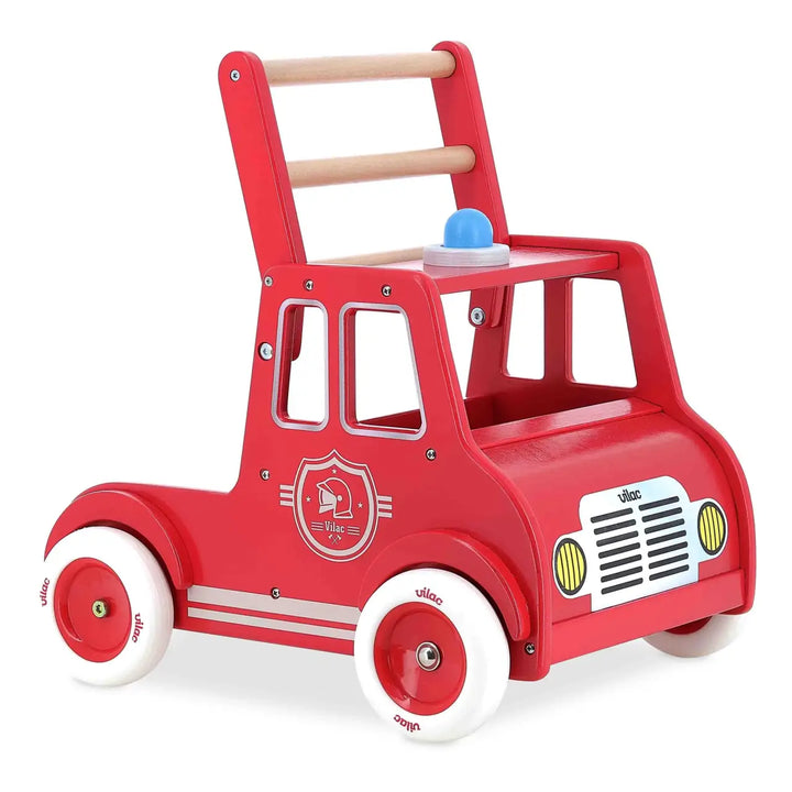 Vilac Firetruck Push-Along Walker