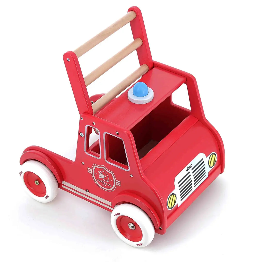 Vilac Firetruck Push-Along Walker
