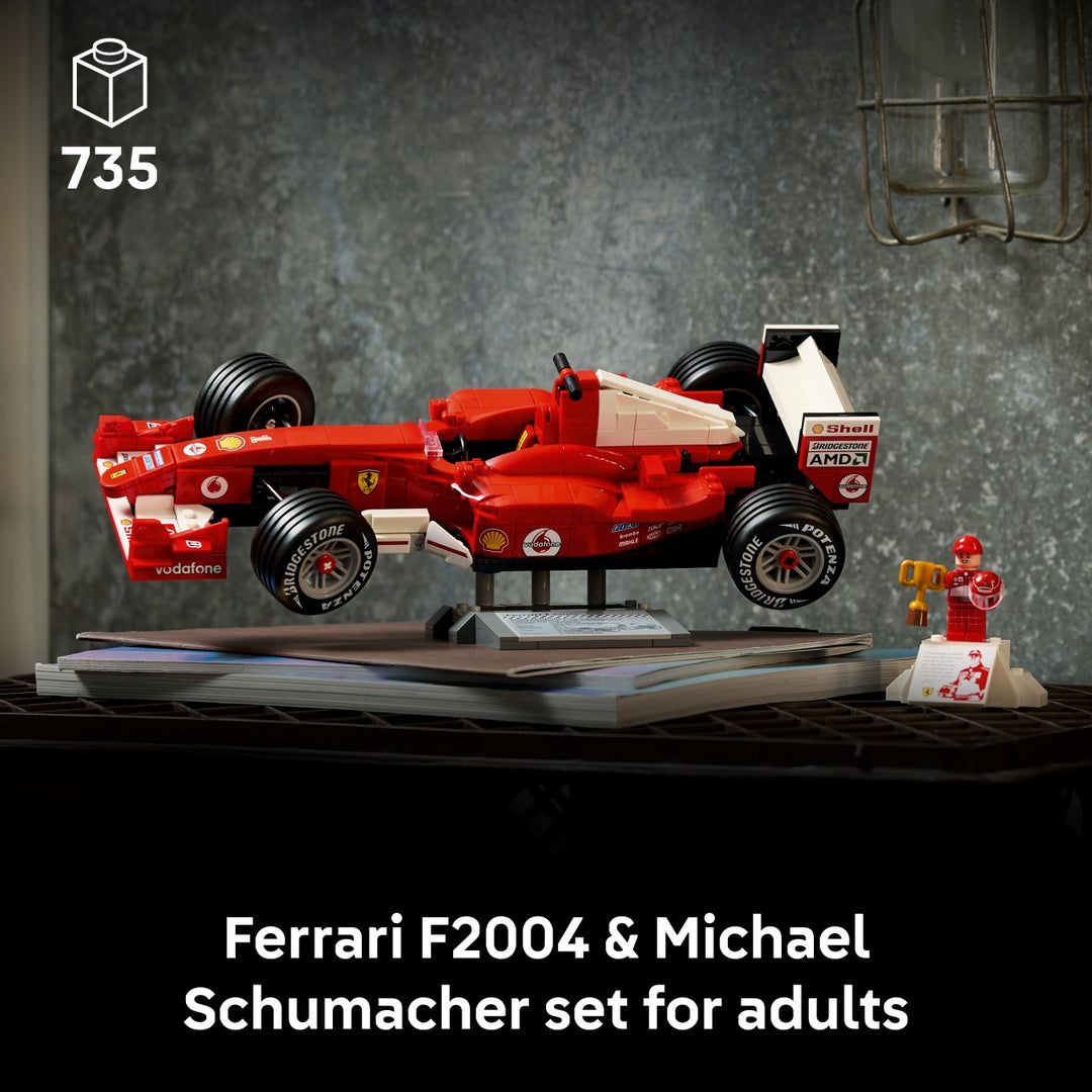 Icons -  Ferrari F2004 &amp; Michael Schumacher