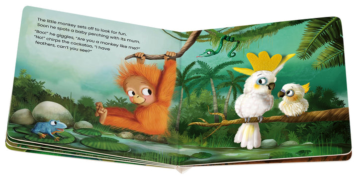 Play+ Sensory Book - Are You a Monkey Like Me?