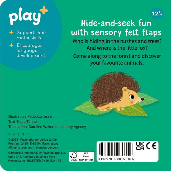 Play+ Lift-the-Flap Book - Are you hiding Little Fox?