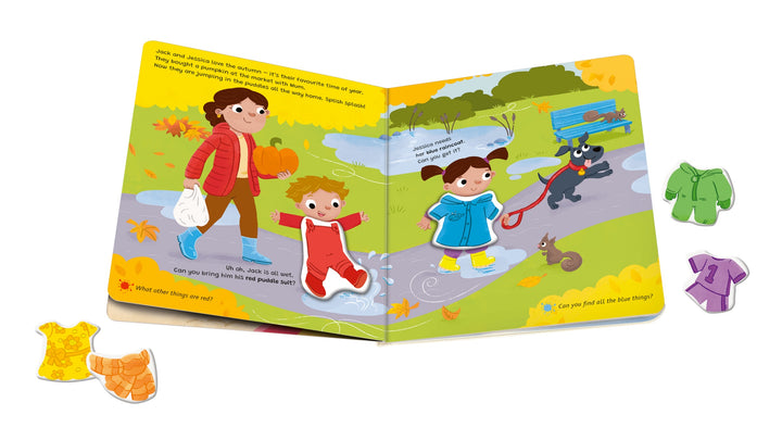 Play+ My First Magnetic Book - Match and Learn  Colours