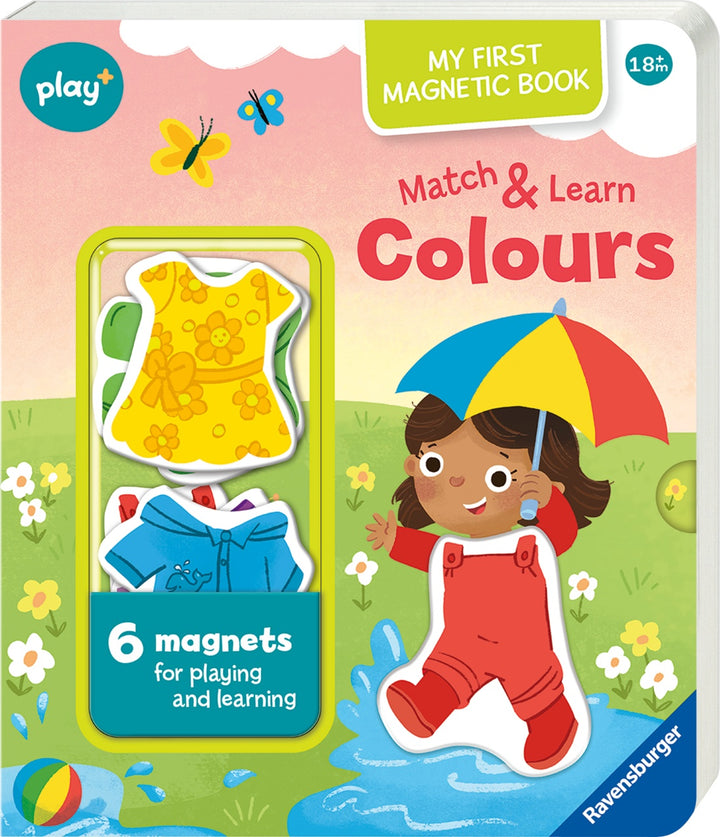 Play+ My First Magnetic Book - Match and Learn  Colours