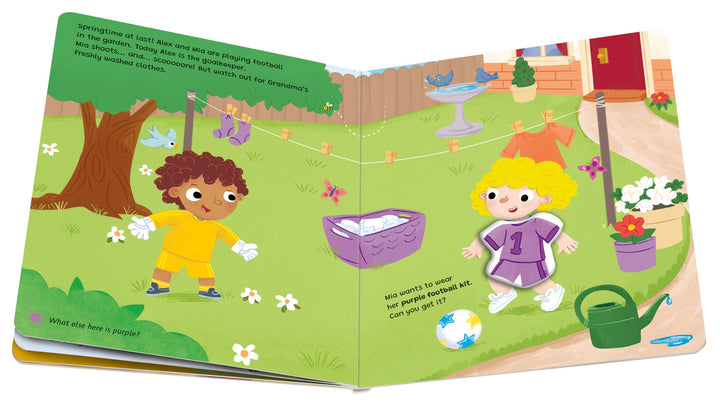 Play+ My First Magnetic Book - Match and Learn  Colours