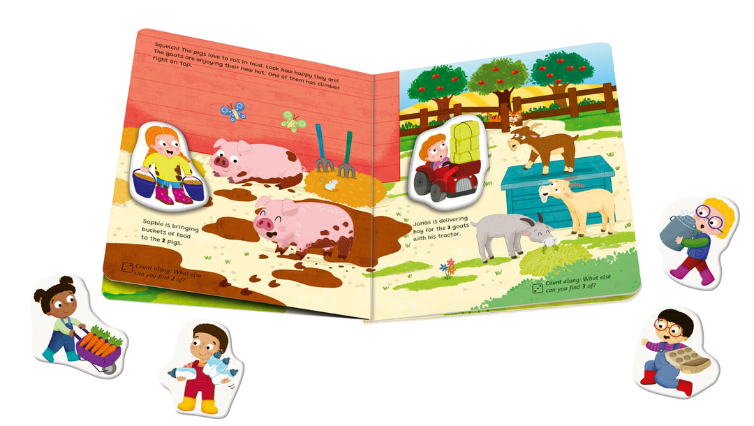 Play+ My First Magnetic Book - Match and Learn Numbers