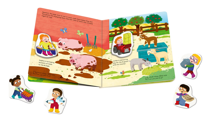 Play+ My First Magnetic Book - Match and Learn Numbers