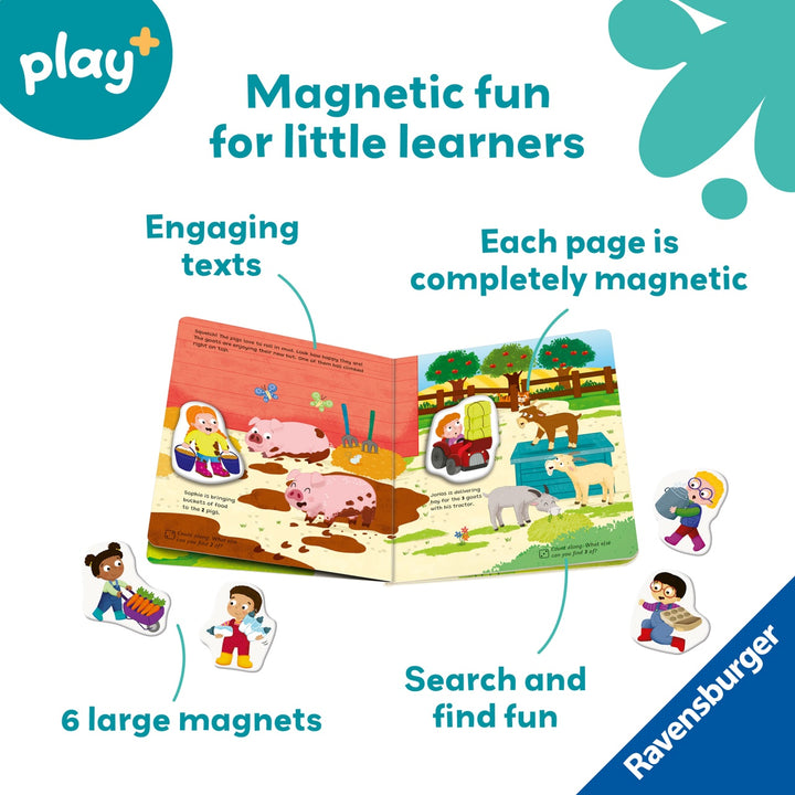 Play+ My First Magnetic Book - Match and Learn Numbers