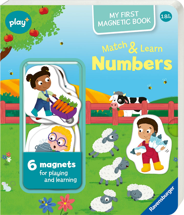 Play+ My First Magnetic Book - Match and Learn Numbers