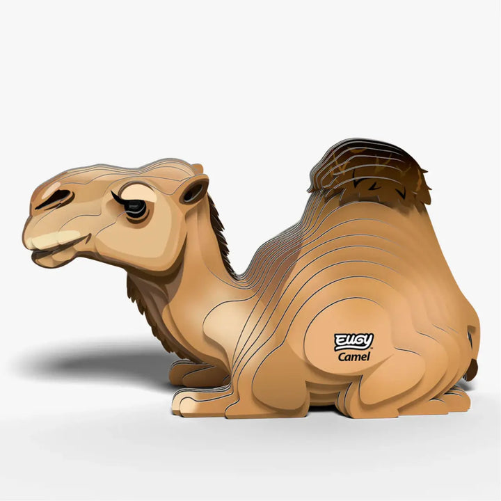 Eugy Camel 3D Cardboard Model Kit