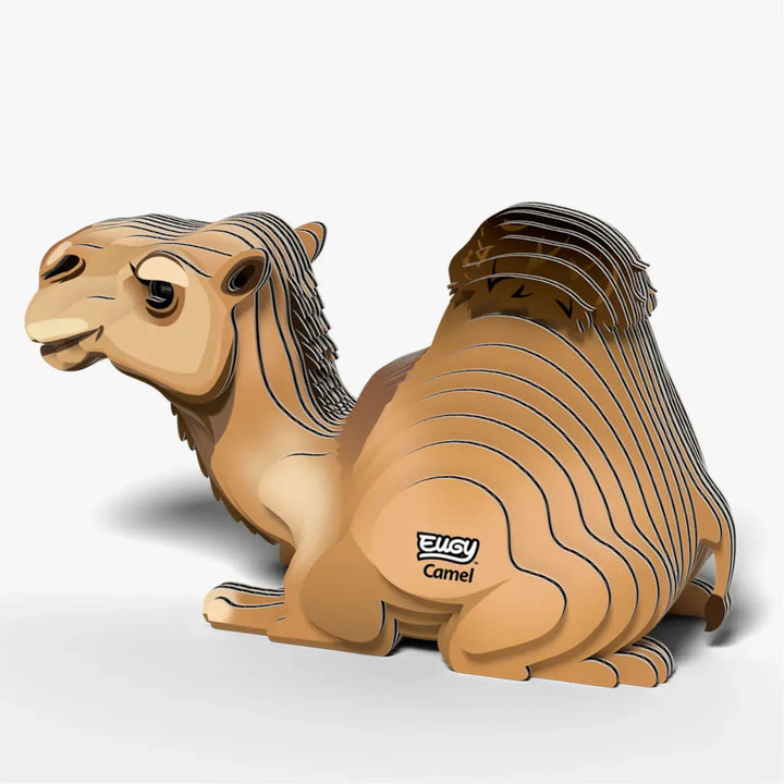 Eugy Camel 3D Cardboard Model Kit