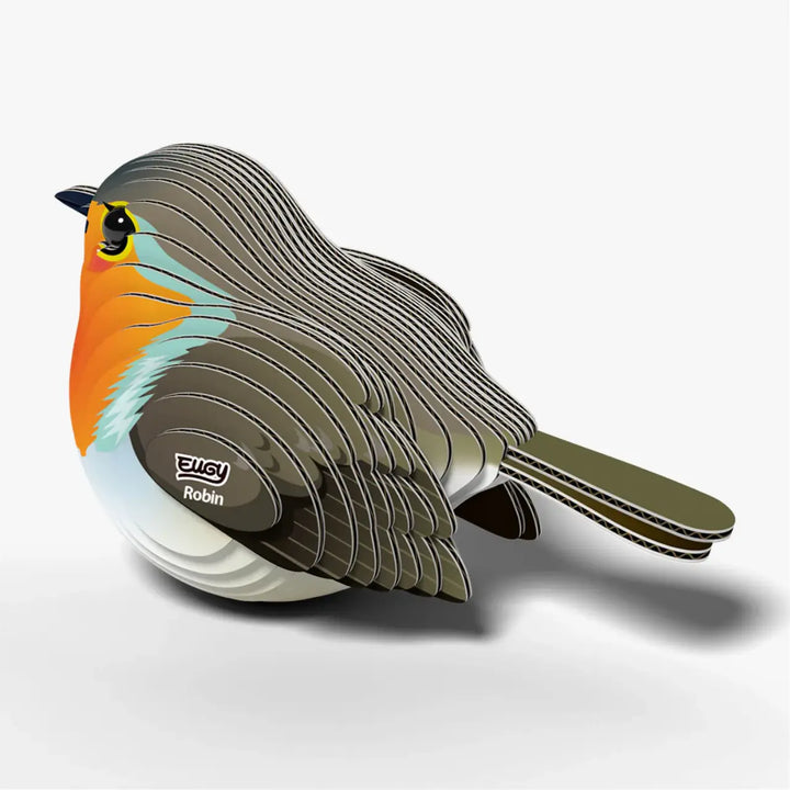 Eugy Robin 3D Cardboard Model Kit