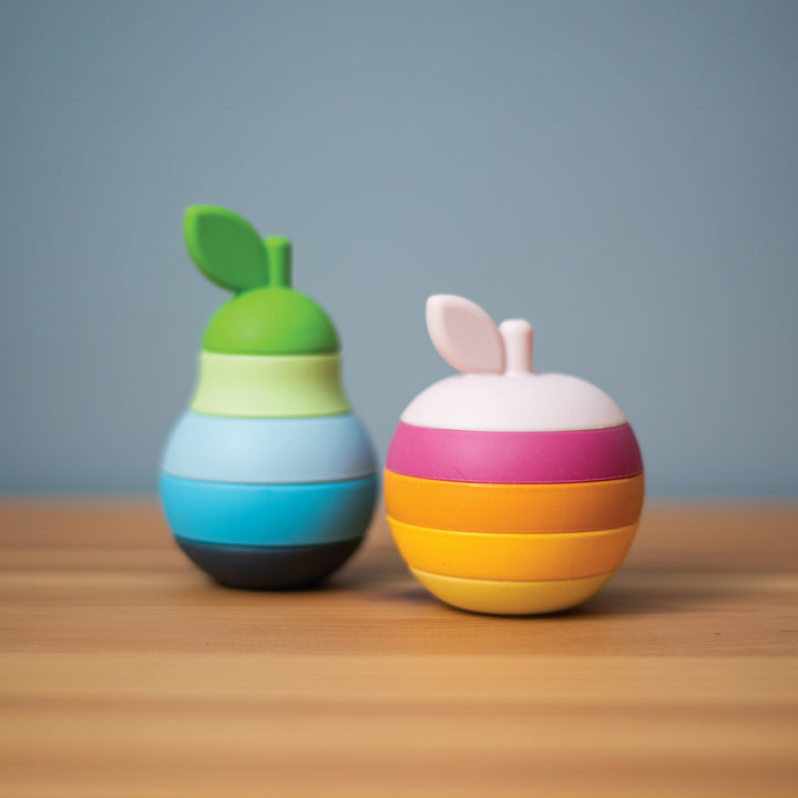 Bigjigs Silicone Stacking Apple and Pear