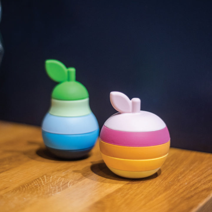 Bigjigs Silicone Stacking Apple and Pear