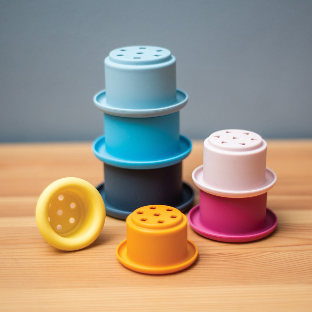 Bigjigs Silicone Stacking Cups