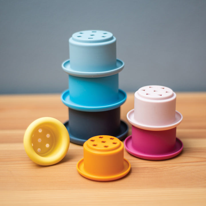 Bigjigs Silicone Stacking Cups