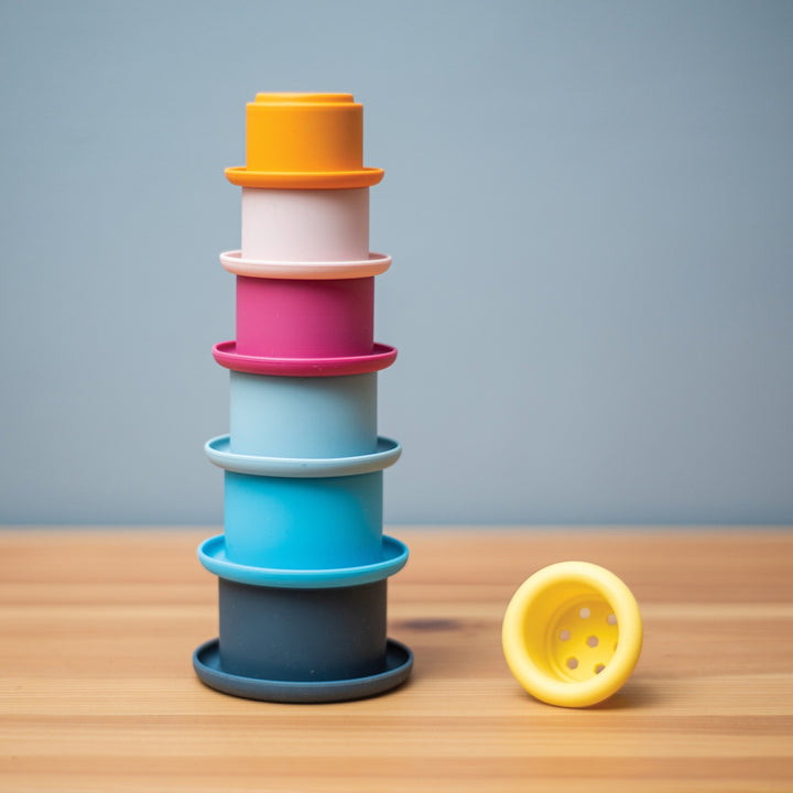 Bigjigs Silicone Stacking Cups